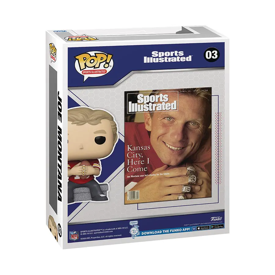 POP Magazine Covers Joe Montana (Sports Illustrated) Vinyl Figure