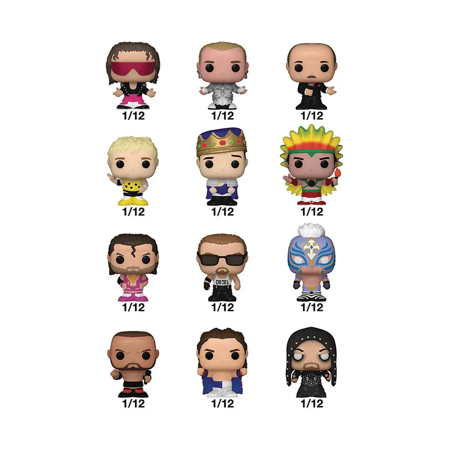 Bitty POP WWE Single Mini Figure Blind Mystery Box