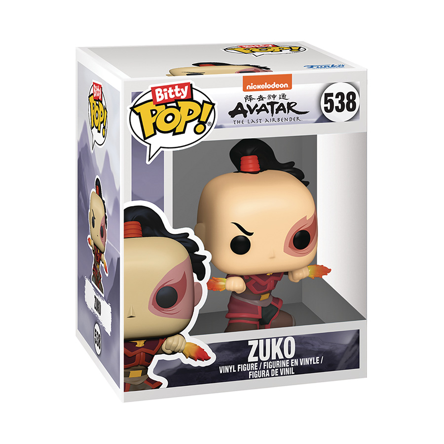 Bitty POP Avatar The Last Airbender Azula 4-Pack Vinyl Figure