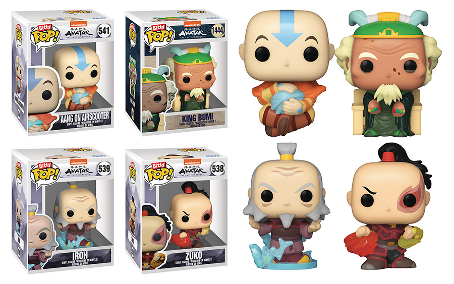 Bitty POP Avatar The Last Airbender Iroh 4-Pack Vinyl Figure
