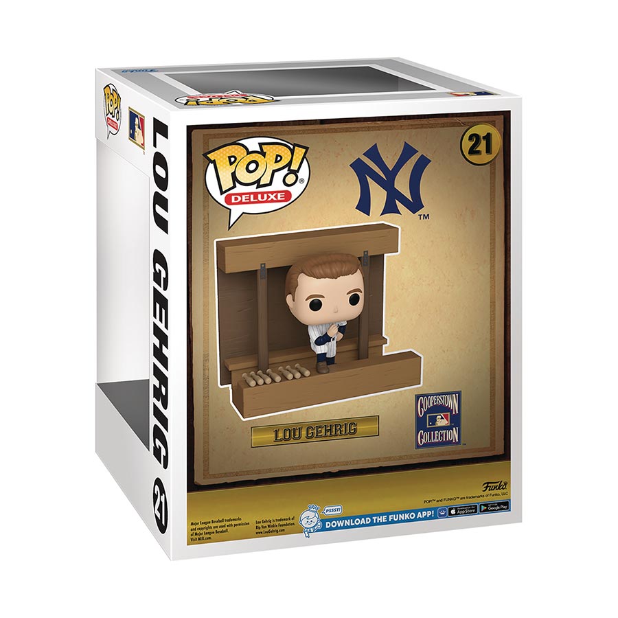 POP Moment MLB Yankees Lou Gehrig Vinyl Figure
