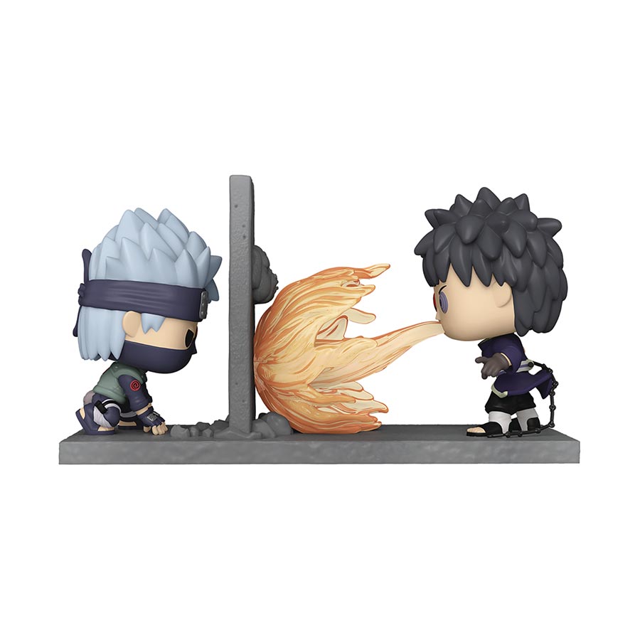 POP Moment Naruto Shippuden Kakashi vs Obito Vinyl Figure