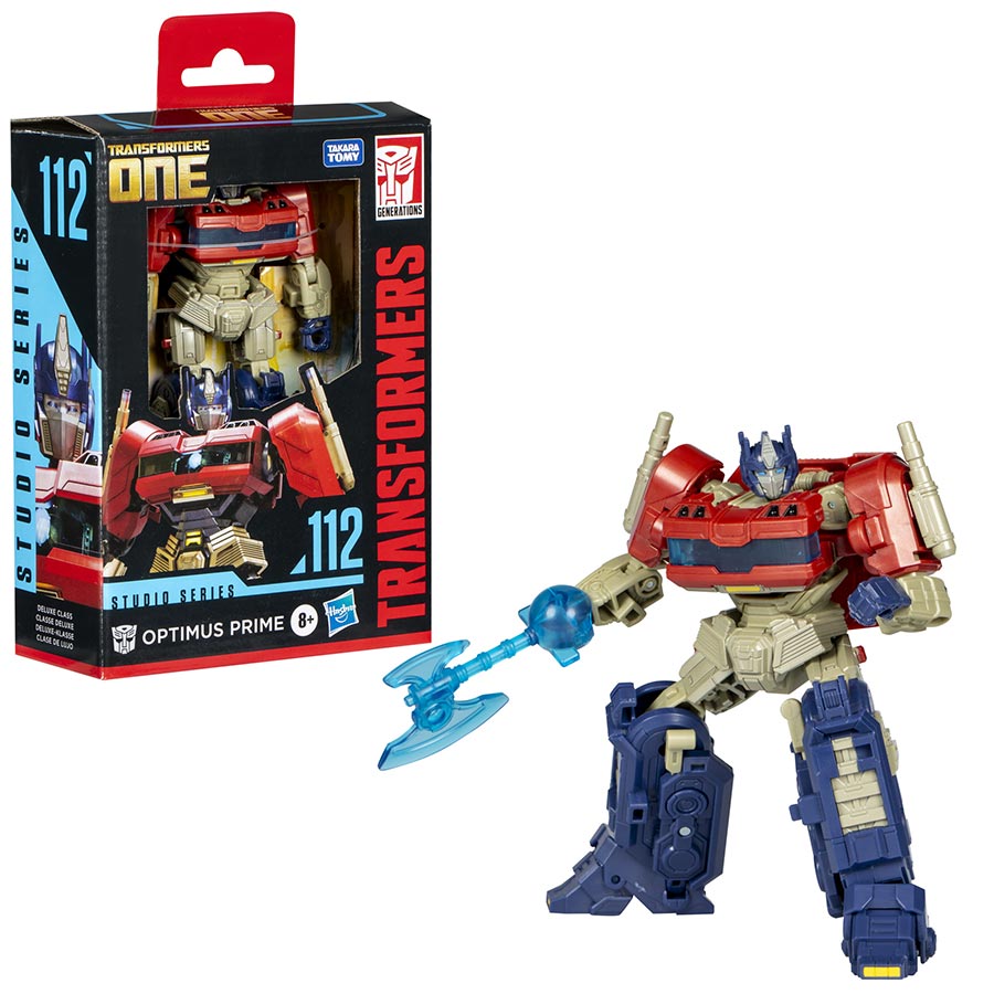 Transformers Studio Series Deluxe Transformers One 112 Optimus Prime Action Figure