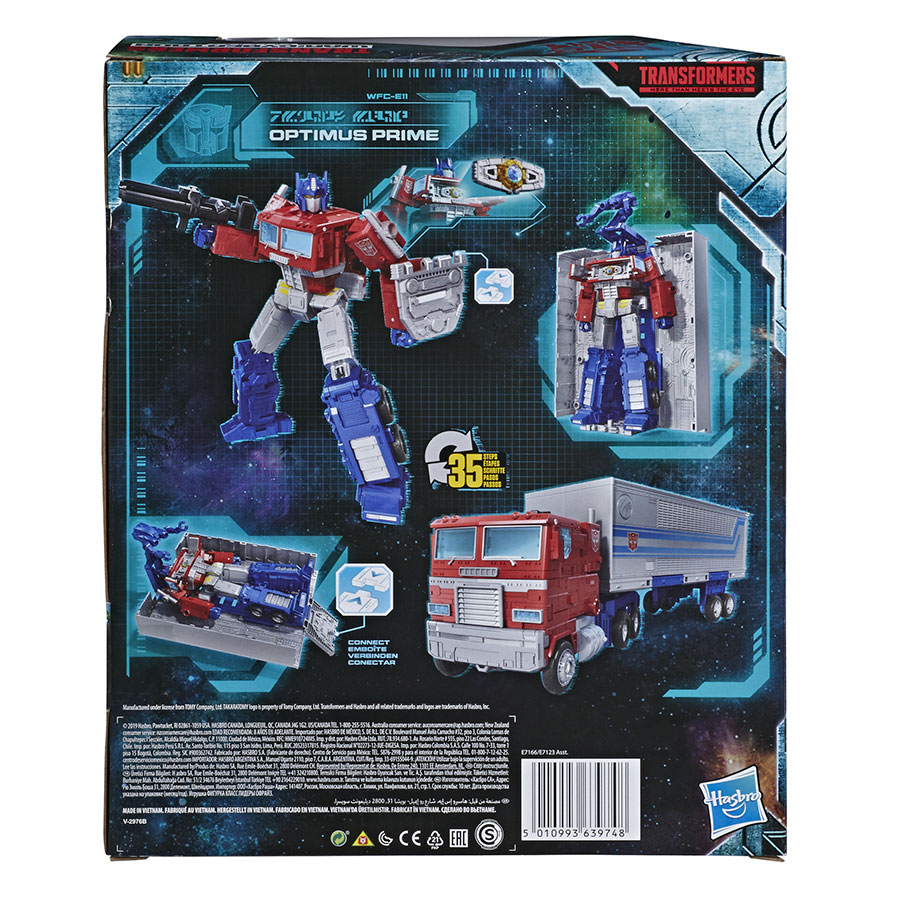 Transformers Generations War For Cybertron Earthrise Leader Class Optimus Prime Action Figure