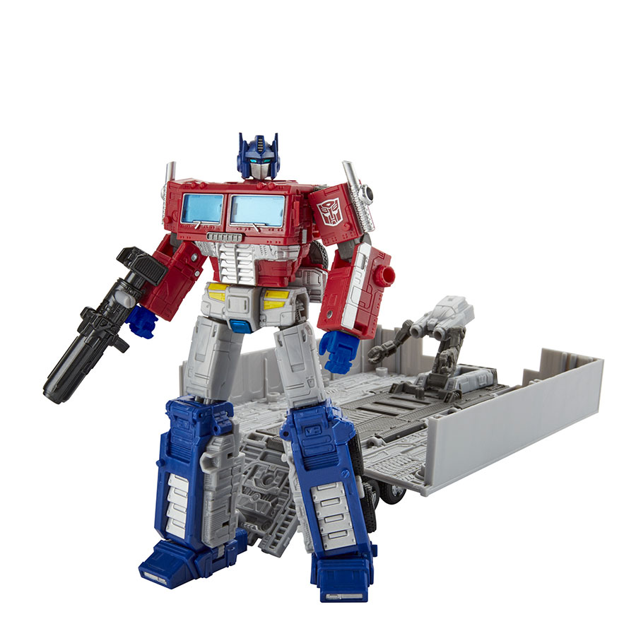 Transformers Generations War For Cybertron Earthrise Leader Class Optimus Prime Action Figure