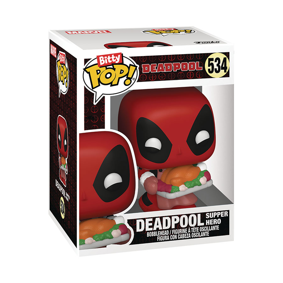 Bitty POP Deadpool Deadpool Series 2 Bathtime 4-Pack Vinyl Figure