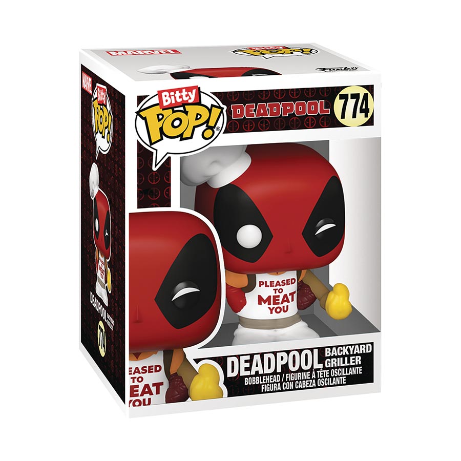 Bitty POP Deadpool Deadpool Series 1 BBQ 4-Pack Vinyl Figure