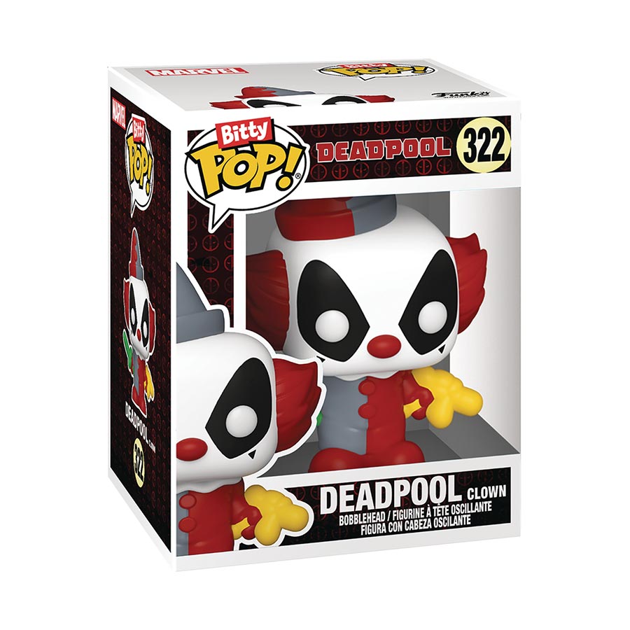 Bitty POP Deadpool Deadpool Series 1 BBQ 4-Pack Vinyl Figure