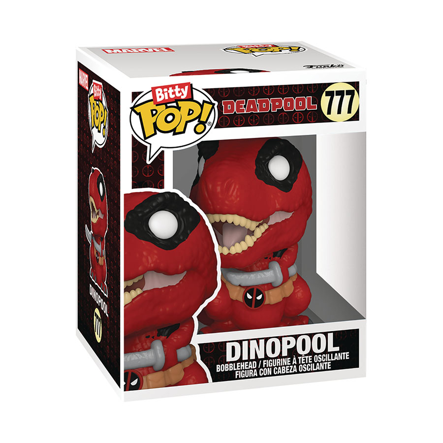 Bitty POP Deadpool Deadpool Series 3 Dinopool 4-Pack Vinyl Figure