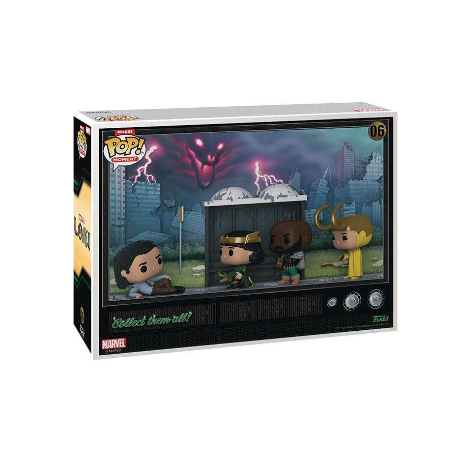 POP Moments Deluxe Loki In The Void Vinyl Figure