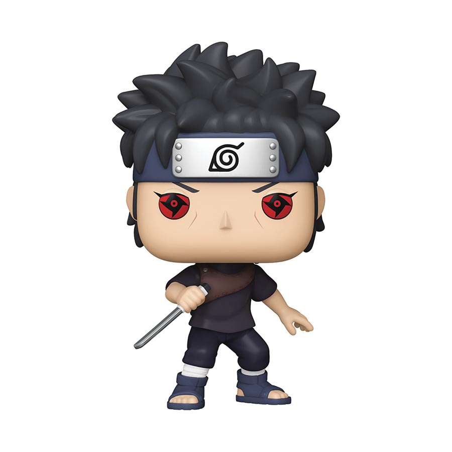 POP Animation Naruto Shippuden Shisui Uchiha With Kunai Vinyl Figure