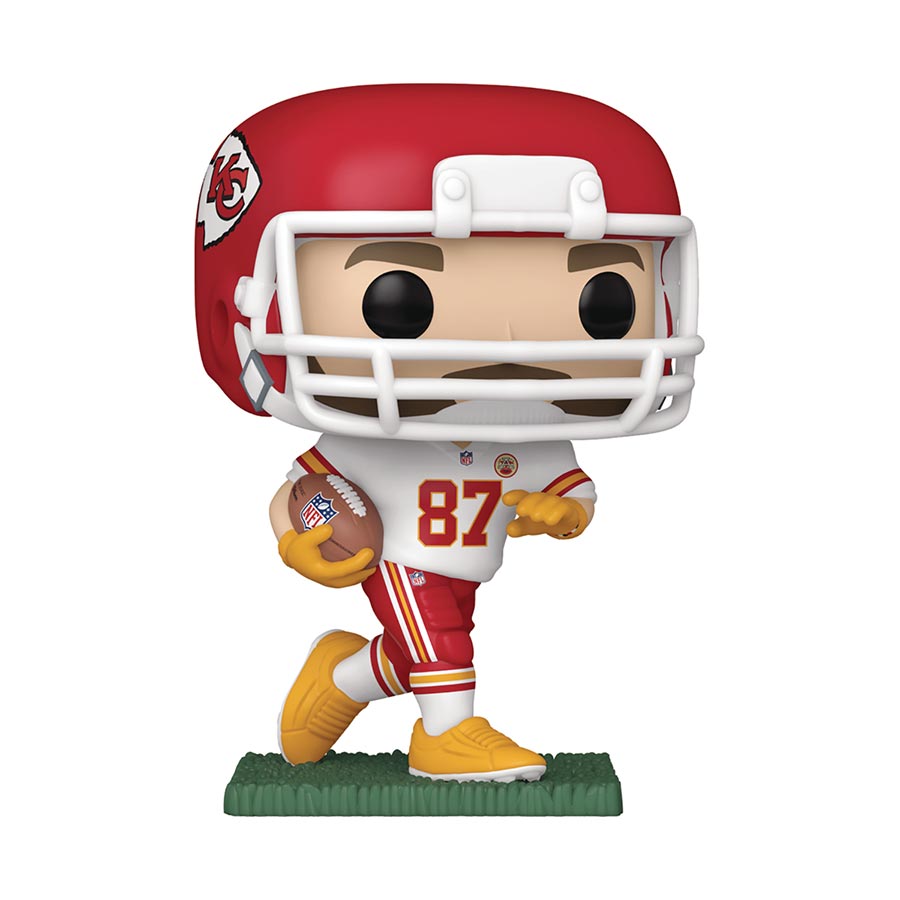 POP NFL Chiefs Travis Kelce (Away Uniform) Vinyl Figure