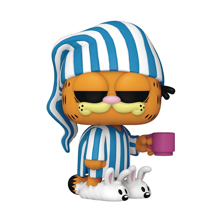POP Comics Garfield Garfield With Mug Vinyl Figure