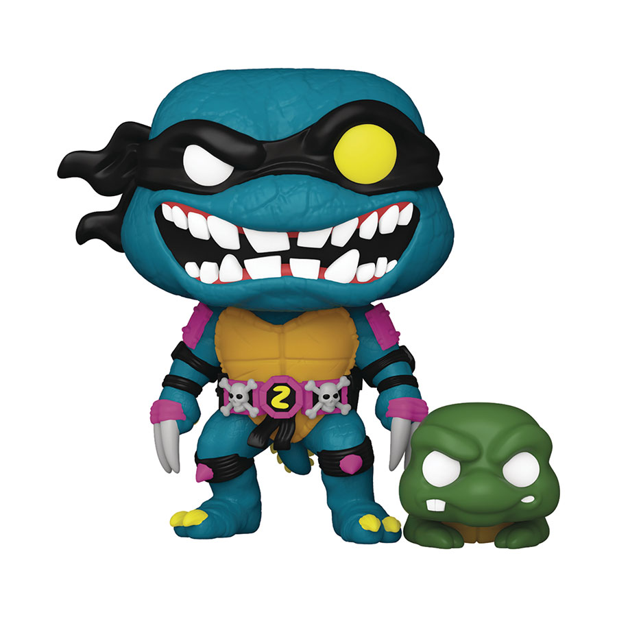 POP & Buddy Teenage Mutant Ninja Turtles Slash With Pre-Mutated Slash Vinyl Figure