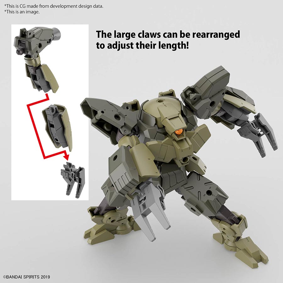 30 Minutes Missions 1/144 Kit #61 bEXM-29 Gardonova (Green)