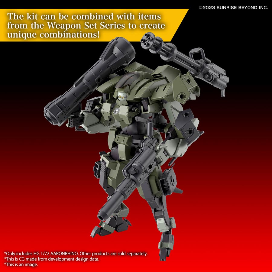 AMAIM Warrior At The Borderline High Grade 1/72 Kit #20 Aaronrhino