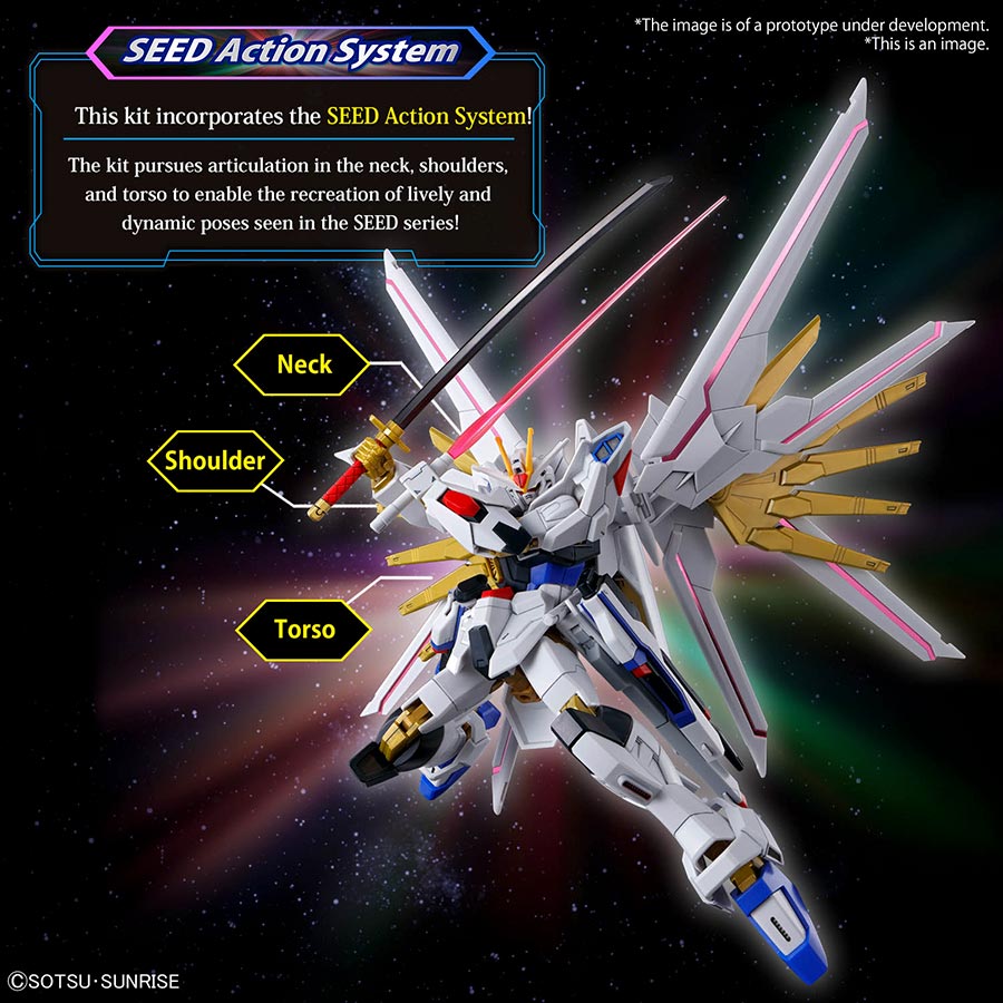 Gundam High Grade Universal Century 1/144 Kit #250 - Cosmic Era - Mighty Strike Freedom Gundam