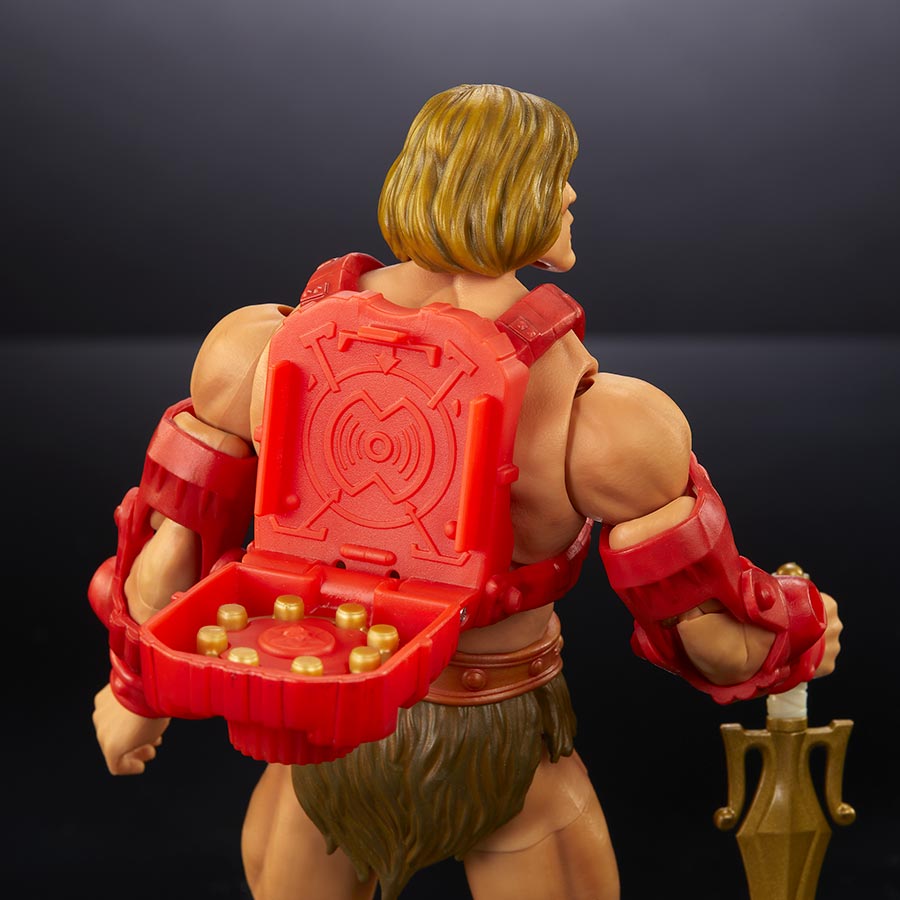 Masters Of The Universe Masterverse New Eternia Thunder Punch He-Man Action Figure