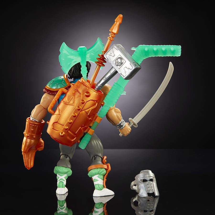 Masters Of The Universe Turtles Of Grayskull Core Casey Jones Action Figure