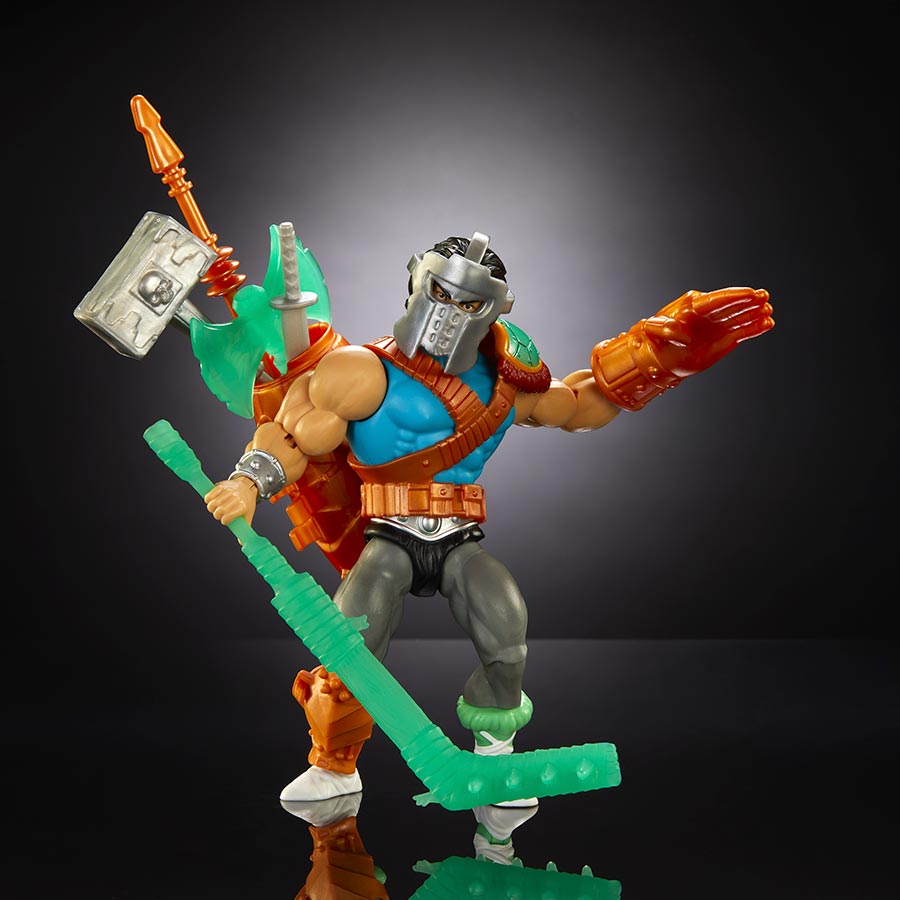 Masters Of The Universe Turtles Of Grayskull Core Casey Jones Action Figure
