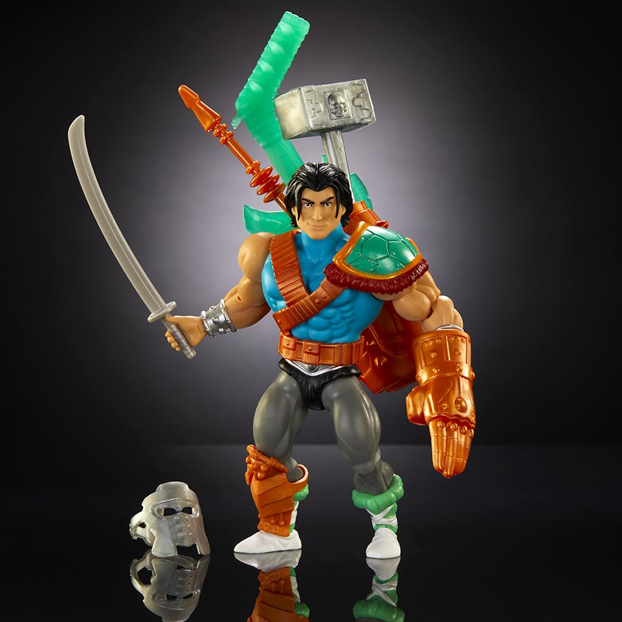 Masters Of The Universe Turtles Of Grayskull Core Casey Jones Action Figure