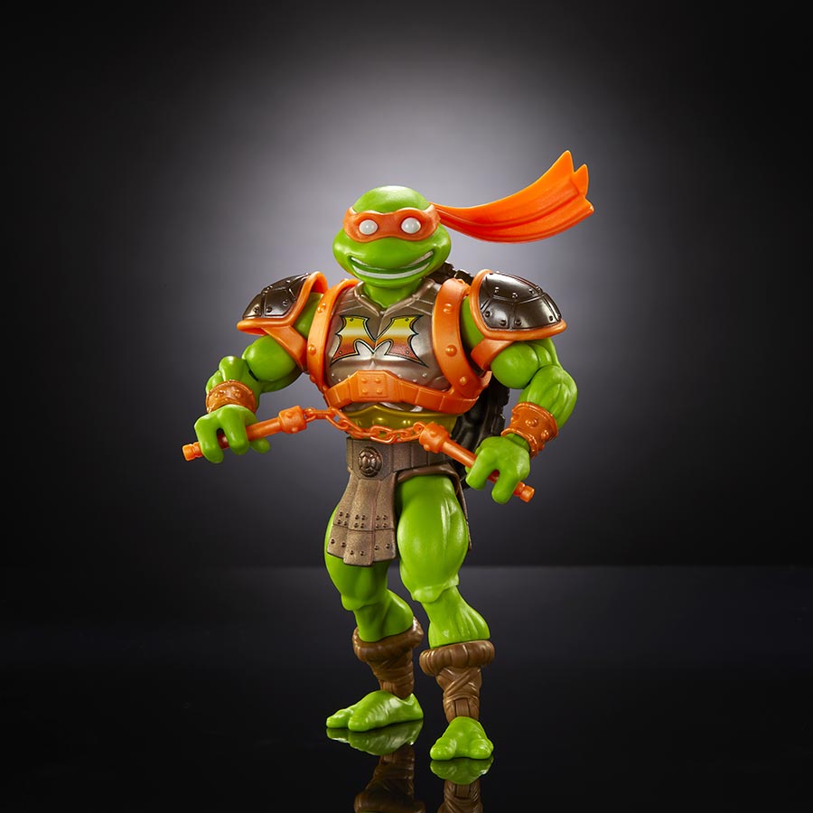 Masters Of The Universe Turtles Of Grayskull Core Michelangelo Action Figure