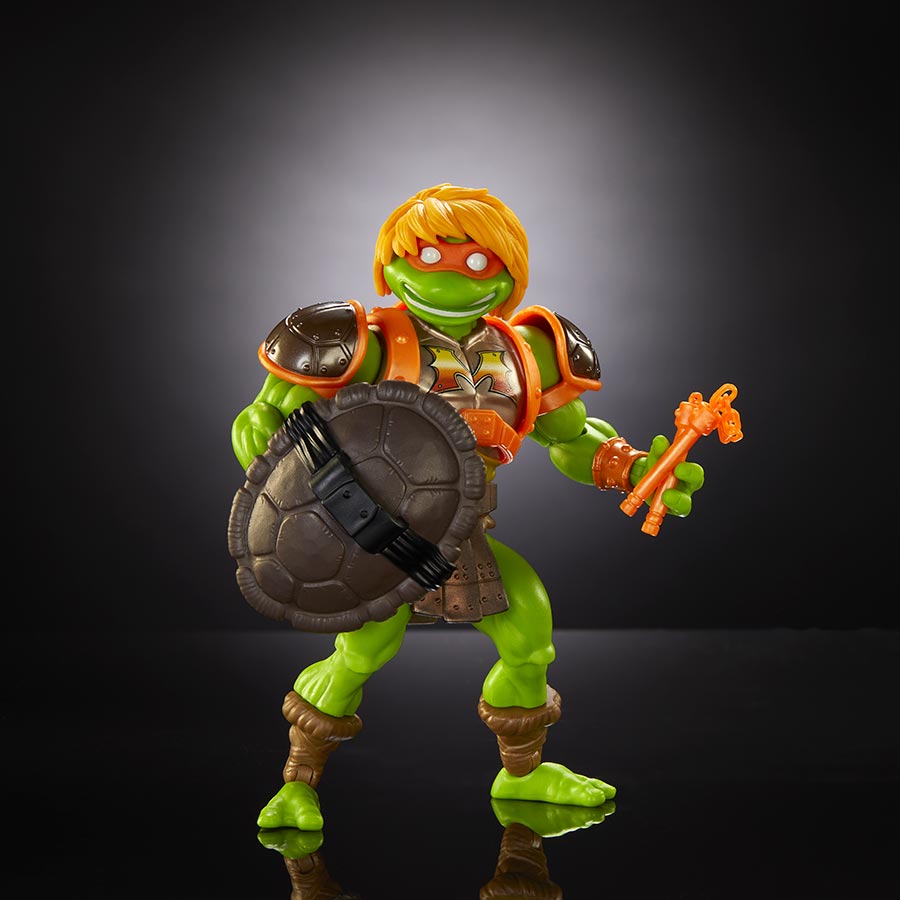 Masters Of The Universe Turtles Of Grayskull Core Michelangelo Action Figure