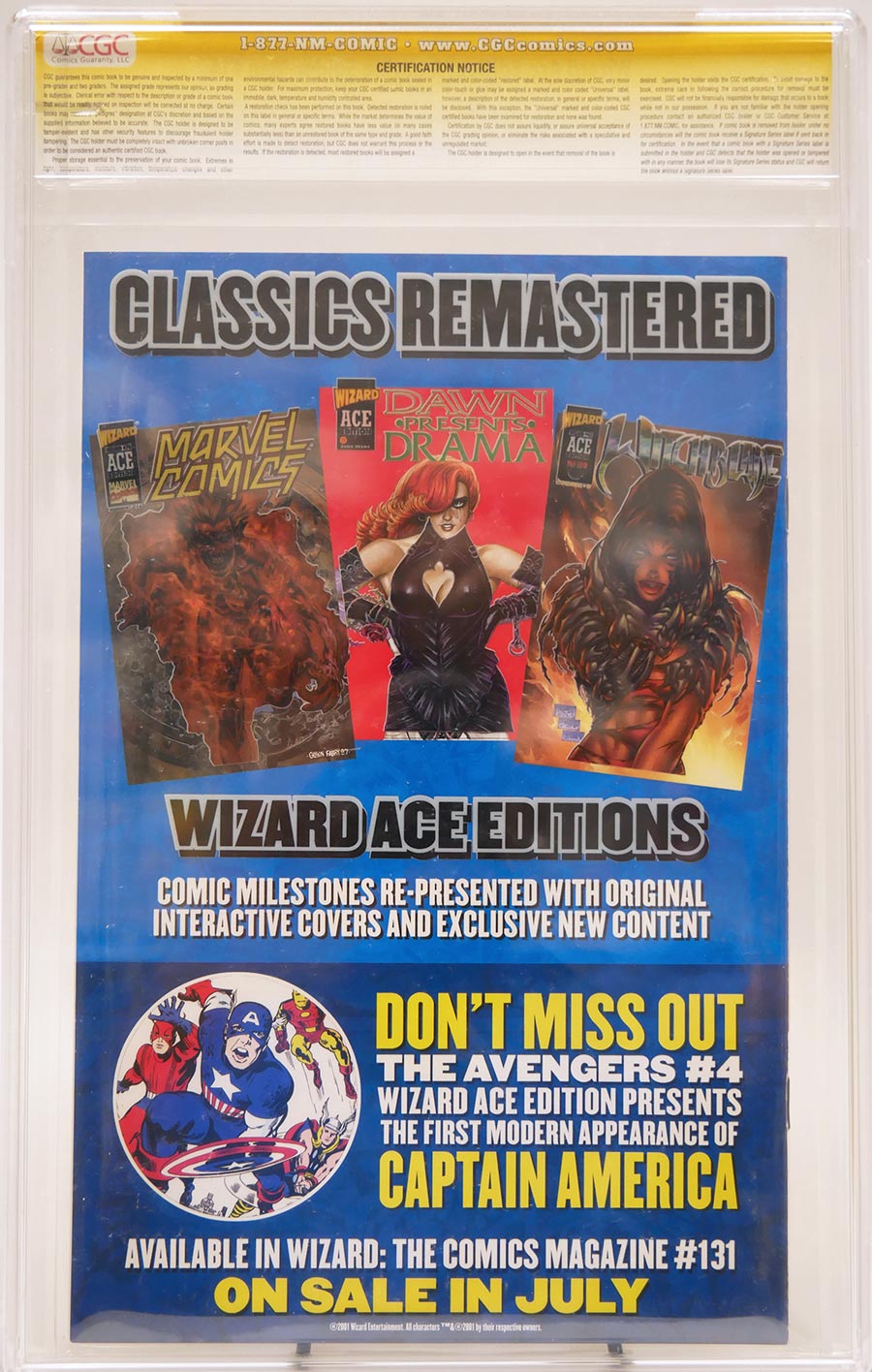 Amazing Spider-Man #14 Cover C Signed By Steve Skroce Wizard Ace Edition Cover CGC Signature Series 9.8