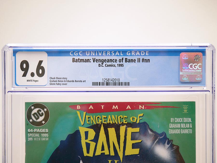 Batman Vengeance Of Bane II Cover B CGC 9.6