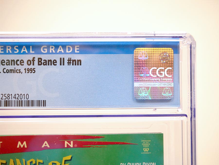 Batman Vengeance Of Bane II Cover B CGC 9.6