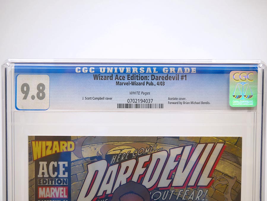 Daredevil #1 Cover D Wizard Ace Edition CGC 9.8