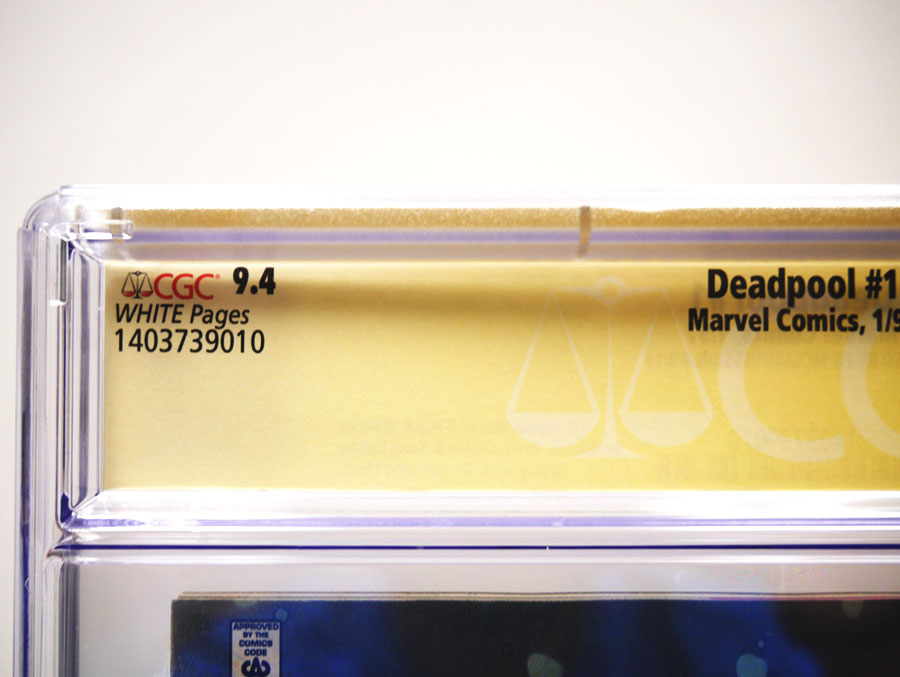 Deadpool Vol 2 #1 Cover G Signed By Ed McGuinness CGC Signature Series 9.4