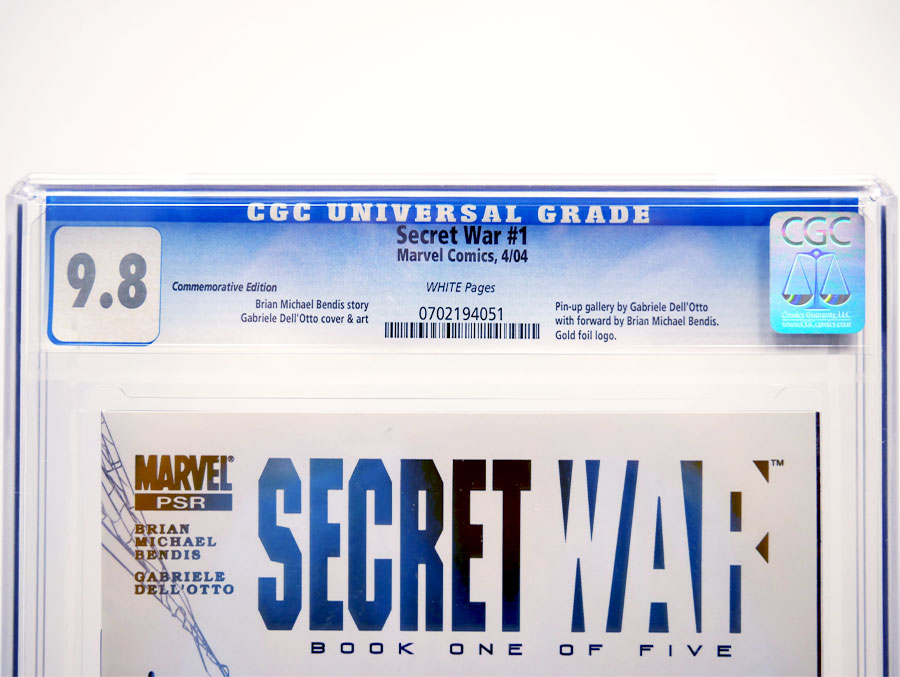 Secret War Book #1 Cover D Commemorative Edition CGC 9.8