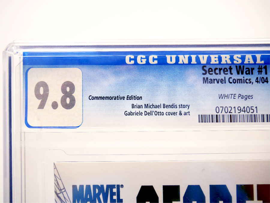 Secret War Book #1 Cover D Commemorative Edition CGC 9.8
