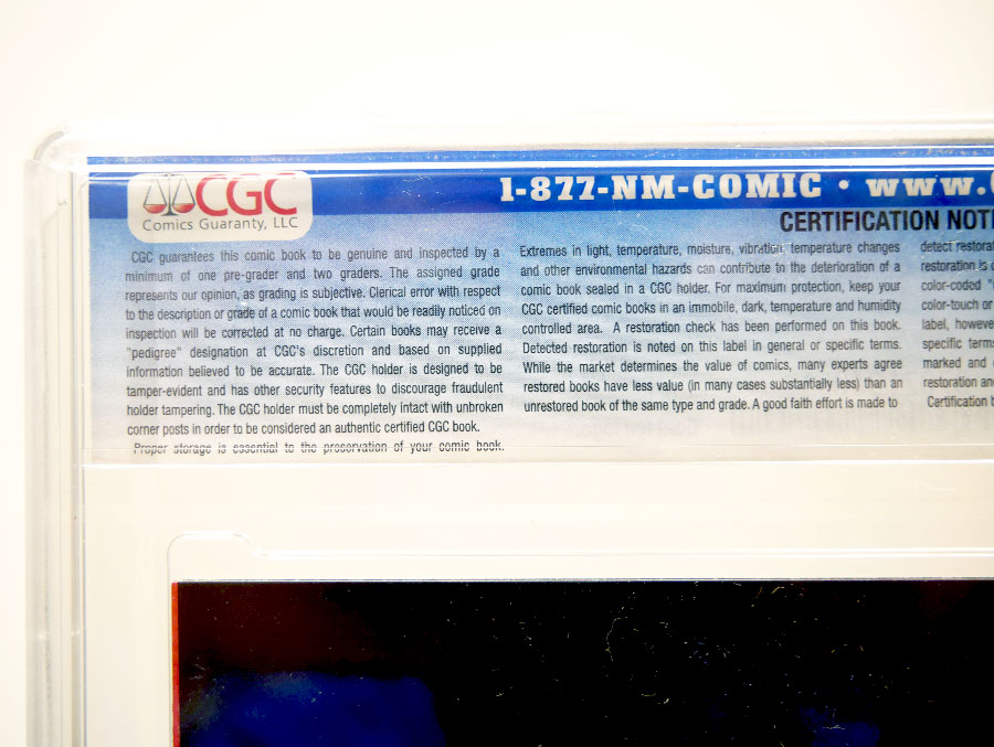 Secret War Book #1 Cover D Commemorative Edition CGC 9.8