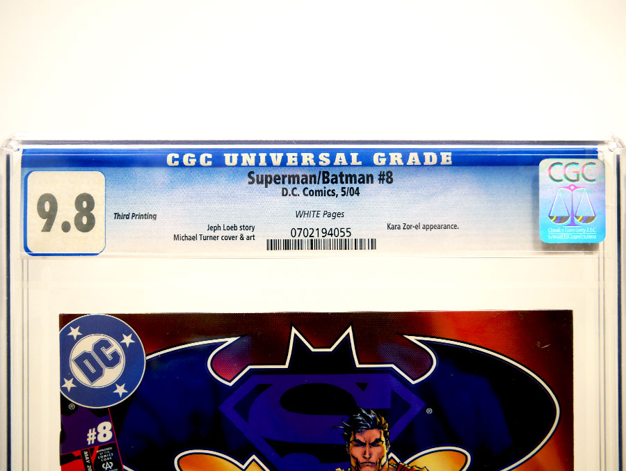 Superman Batman #8 Cover F 3rd Ptg CGC 9.8