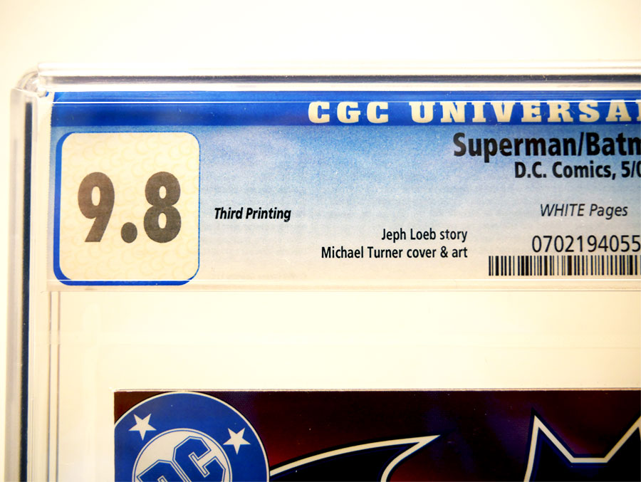 Superman Batman #8 Cover F 3rd Ptg CGC 9.8