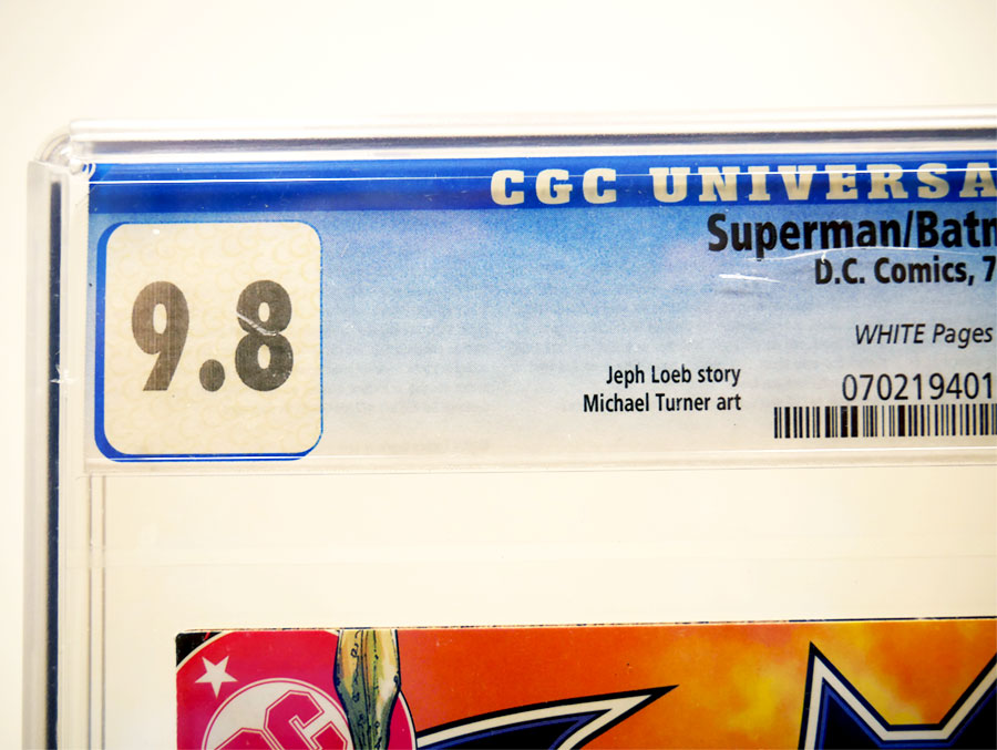 Superman Batman #10 Cover D Michael Turner Cover CGC 9.8