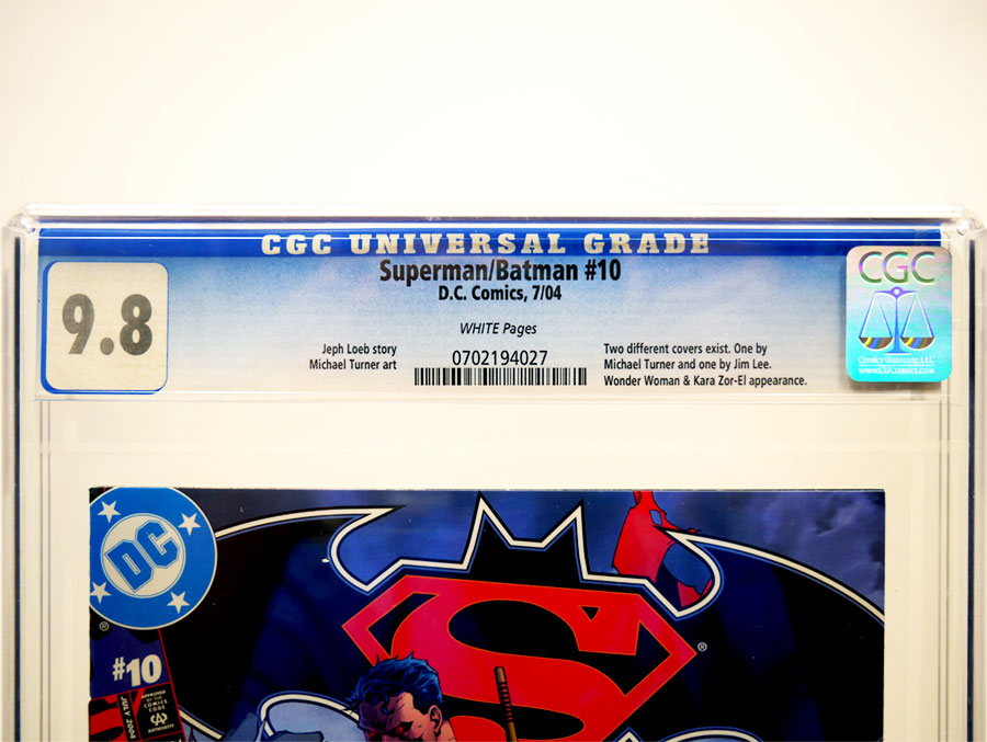 Superman Batman #10 Cover E Jim Lee Cover CGC 9.8