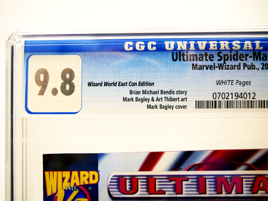 Ultimate Spider-Man Wizard #1/2 Cover C Wizard World East Edition CGC 9.8