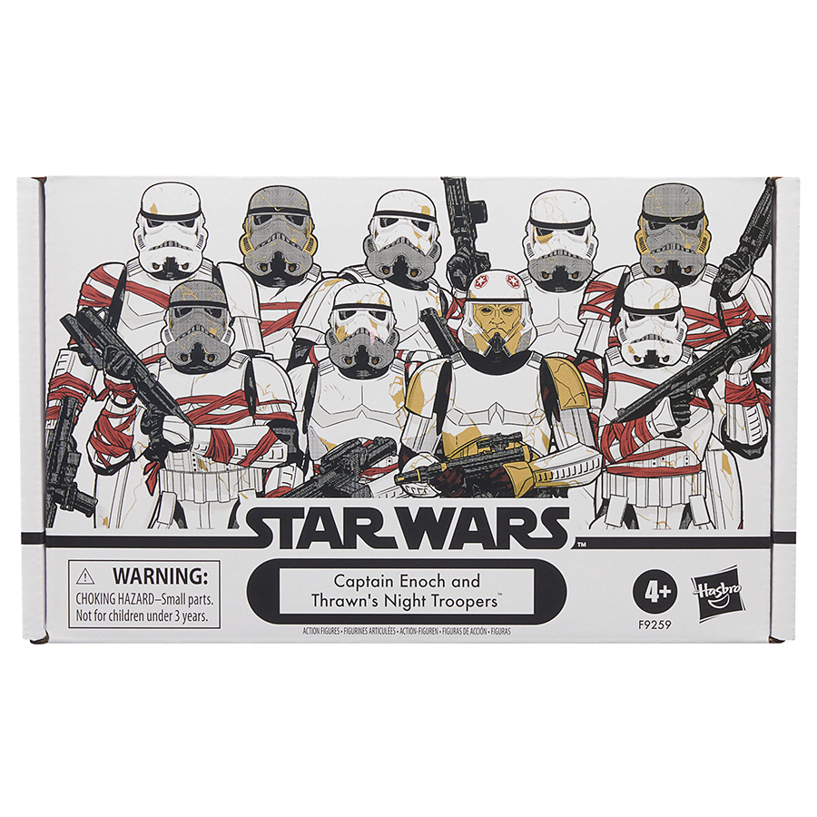 Star Wars Vintage Collection Star Wars Ahsoka Captain Enoch & Thrawns Night Troopers 4-Pack Action Figure