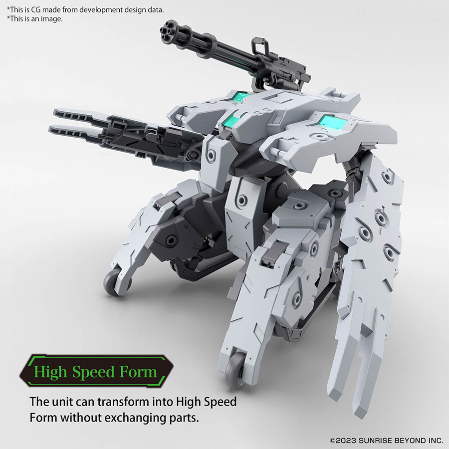 AMAIM Warrior At The Borderline High Grade 1/72 Kit #21 Bunyip Ginga