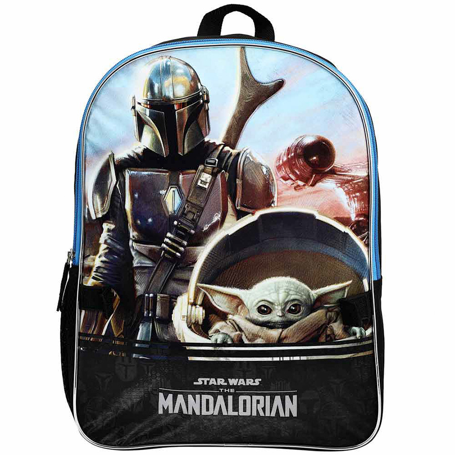 Star Wars The Mandalorian Youth Lunch Tote And Backpack