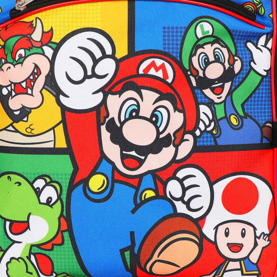 Super Mario 5-Piece Youth Backpack Set