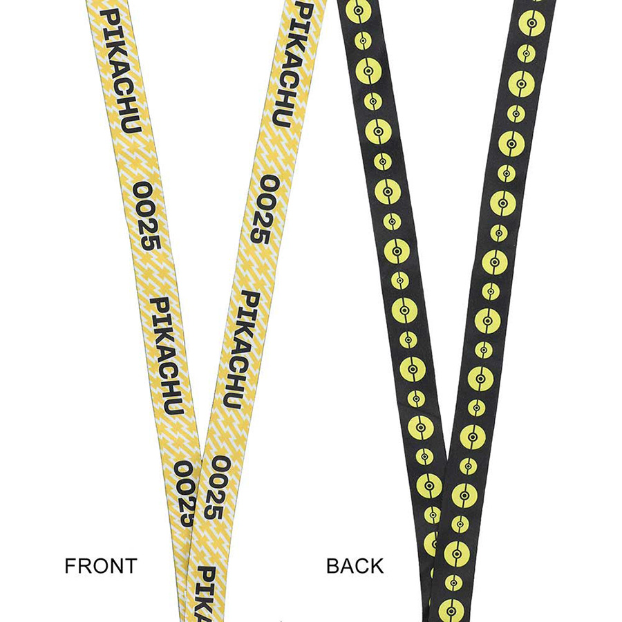 Pokemon Pikachu Kanto Region Lanyard