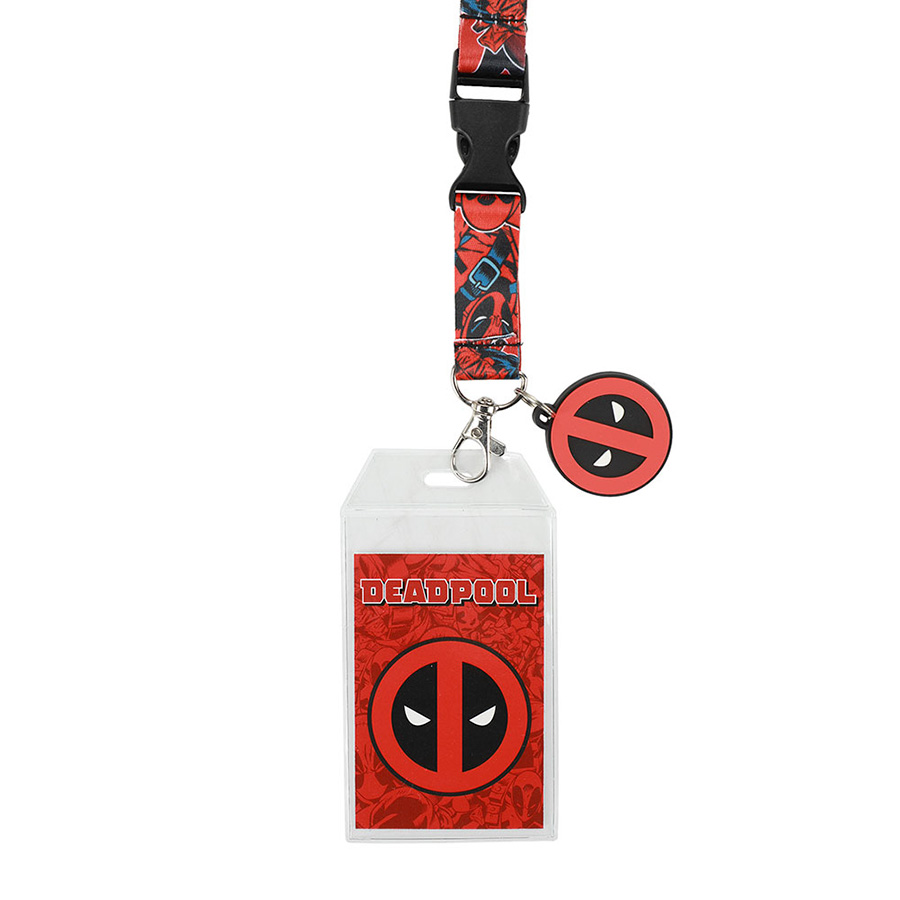 Marvel Deadpool Logo Lanyard