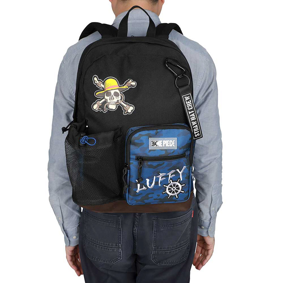 One Piece Luffy Hydration Camo Backpack
