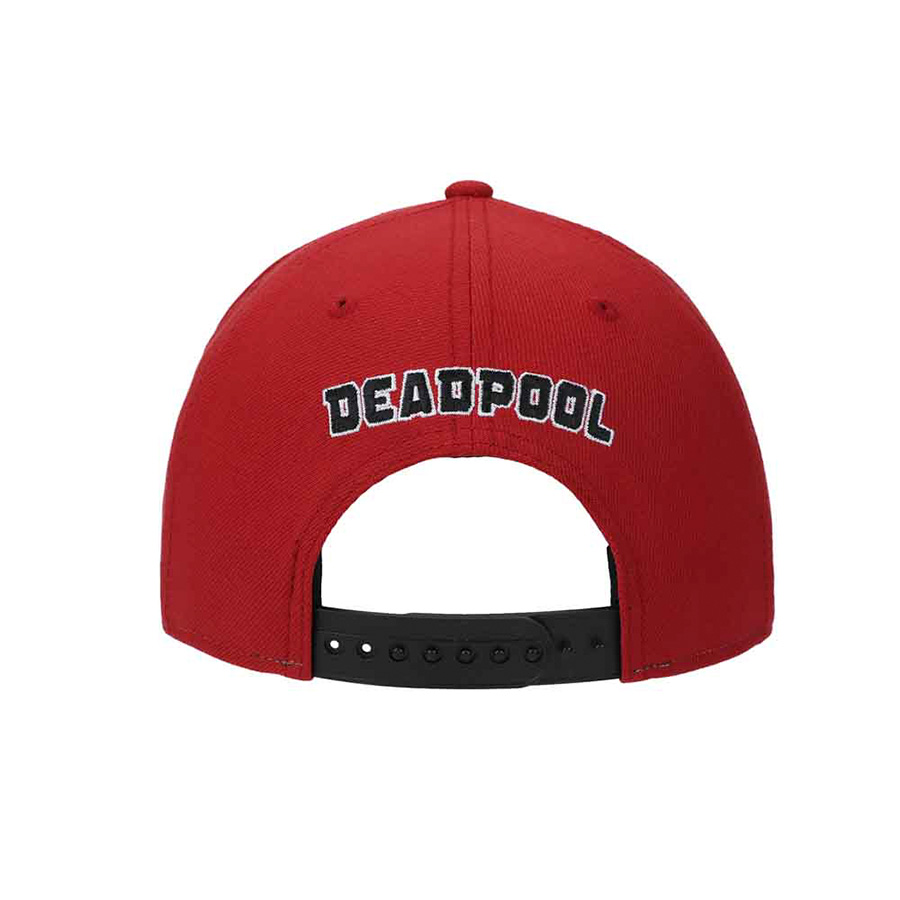 Marvel Deadpool Big Face Flat Bill Snapback