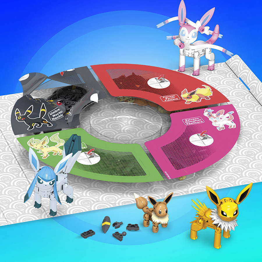Mega Construx Pokemon Every Eevee Evolution Pack