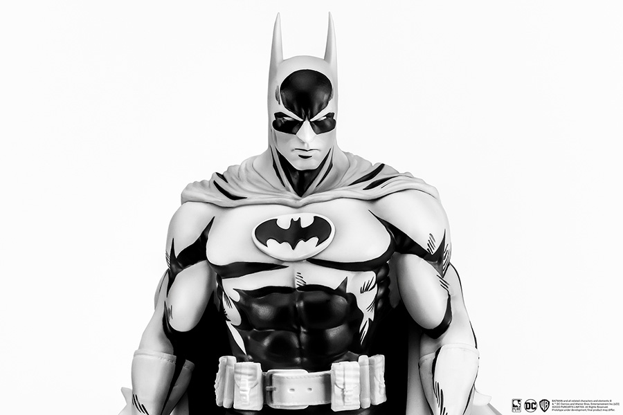 DC Heroes Batman SDCC 2024 Black & White Previews Exclusive 1/8 Scale PVC Statue